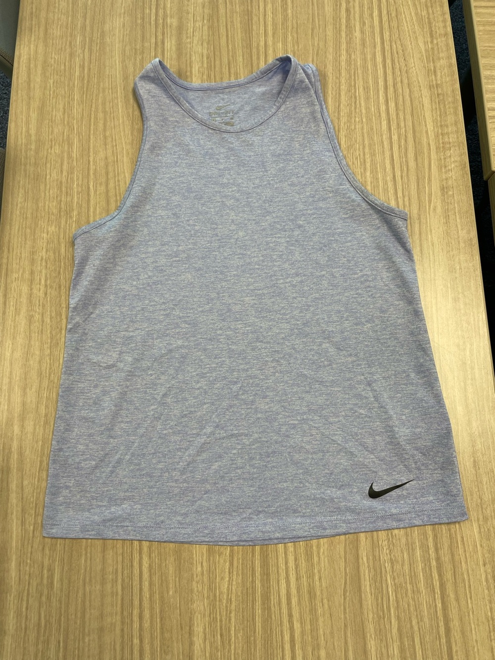 Nike Dri-FIT Women’s Lavender Heather Racerback Tank Top | Size Small